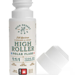 Polar Flare | Roll on Topical | 100ml (3.4 fl oz) | 1:1:1 THC/CBD/CBG