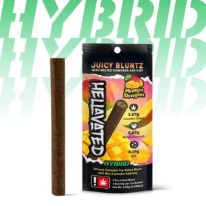 HELLAVATED 2.68G MANGO DRAGON JUICY BLUNTZ INFUSED BLUNT - HYBRID