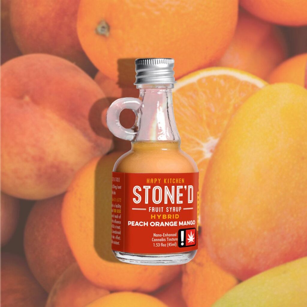HAPY KITCHEN 250MG PASSION ORANGE MANGO SYRUP - HYBRID