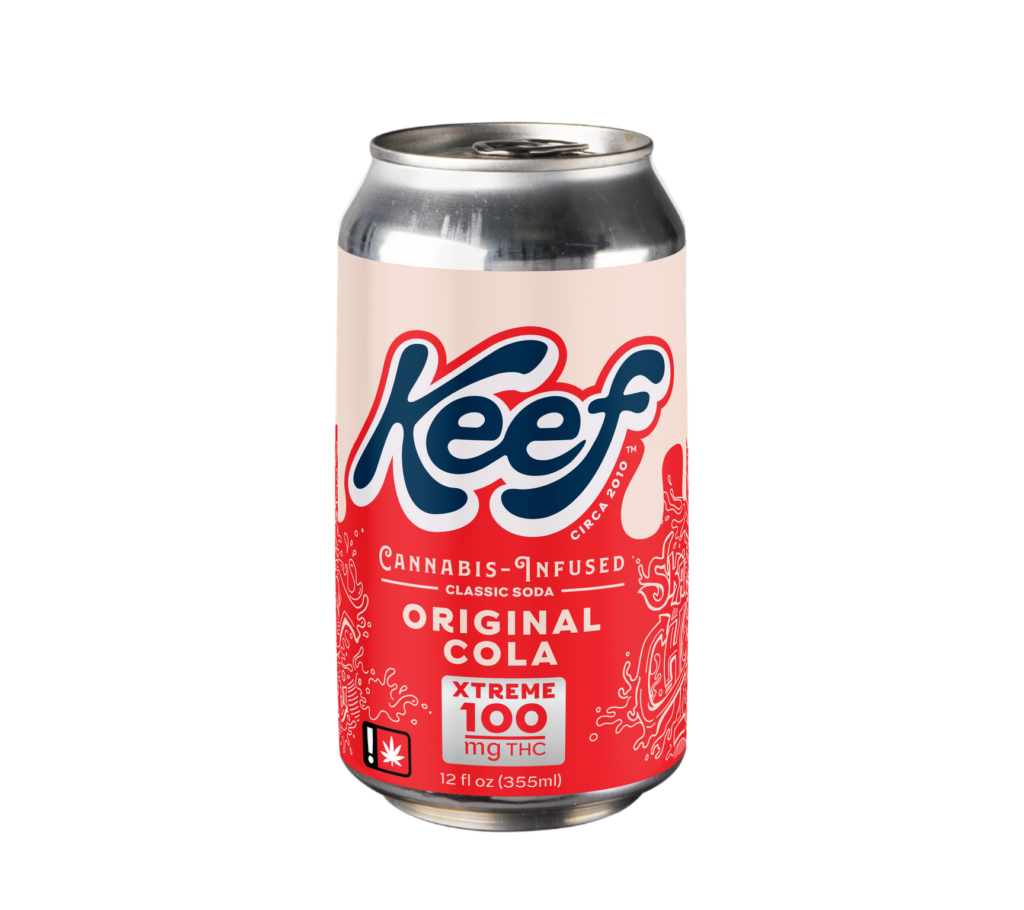 KEEF 100MG CLASSIC COLA INFUSED SODA