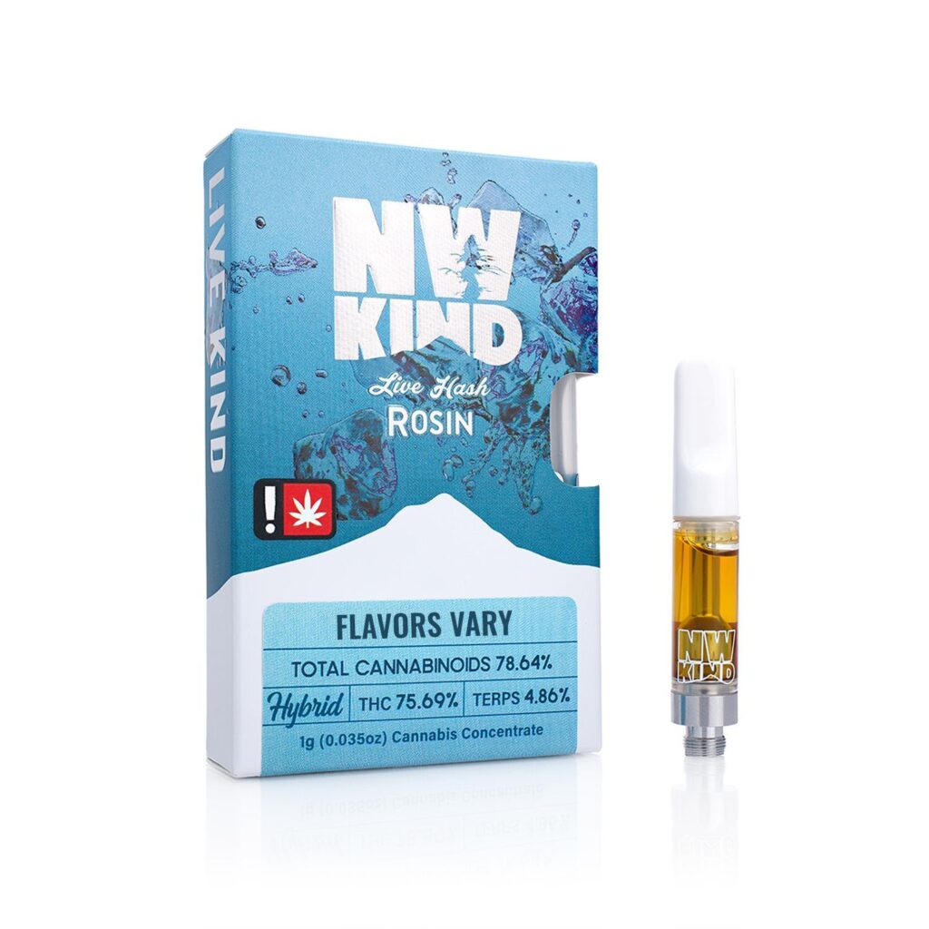 NW KIND 1G CADILLAC RAINBOWS LIVE ROSIN CART - INDICA