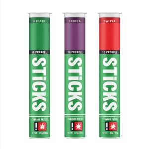 STICKS | 1G | GUSH MINTS | PREROLL | INDICA