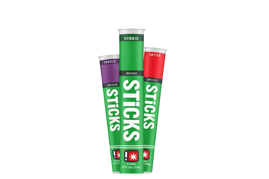 STICKS 1G  ATOMIC THUNDER POP INFUSED PREROLL - HYBRID