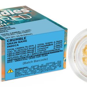 BUDDIES | 1G | HONEYCOMB PAVE CRUMBLE - SATIVA