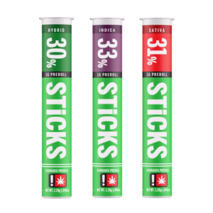 STICKS | 1G | BLOCK BUILDER | PREROLL | HYBRID