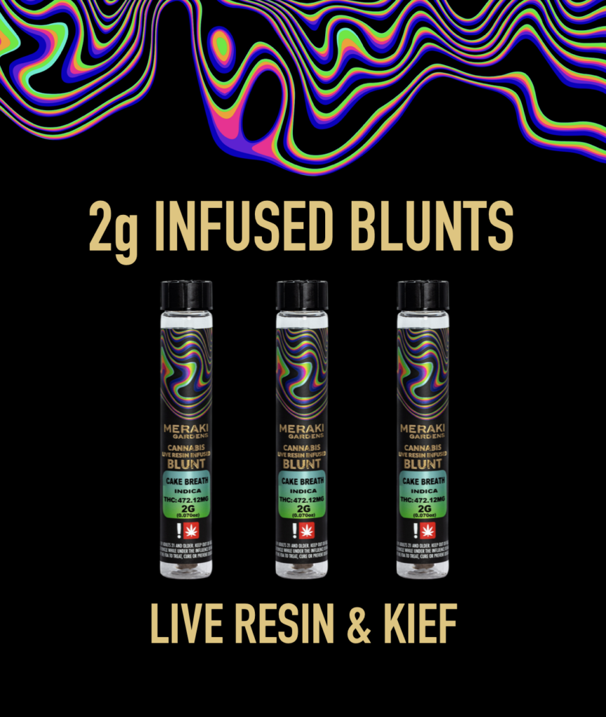 MERAKI 2G GRATEFUL BREATH INFUSED BLUNT - HYBRID
