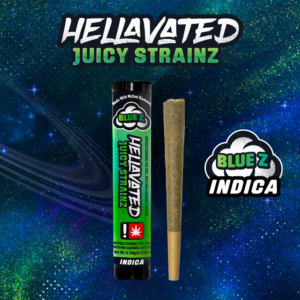 .75G | HELLAVATED | BLUE Z INFUSED PRE - ROLL - INDICA