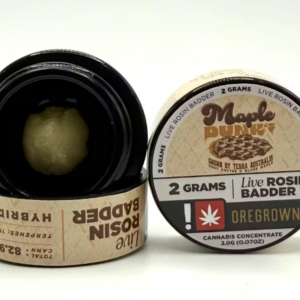 OREGROWN | 2G | ORG MAPLE DUNKS LIVE ROSIN - HYBRID