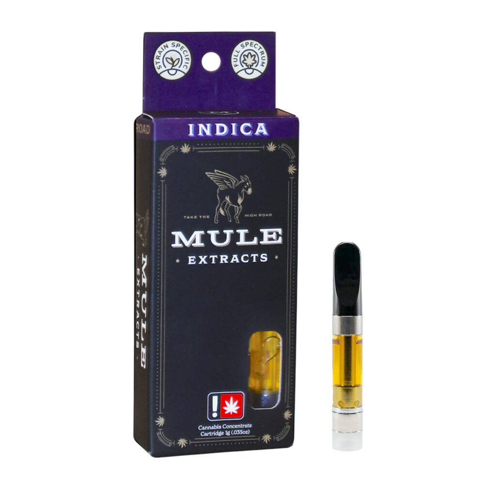 MULE 1G RAINBOW BELTZ DISTILLATE CART - INDICA
