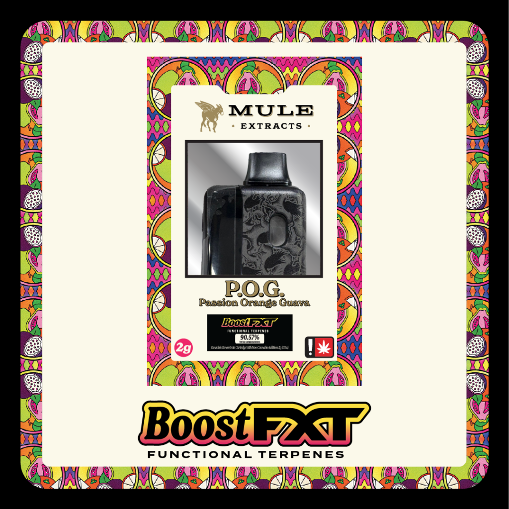 MULE 2G FXT PASSION ORANGE GUAVA DISTILLATE TANK - BOOST