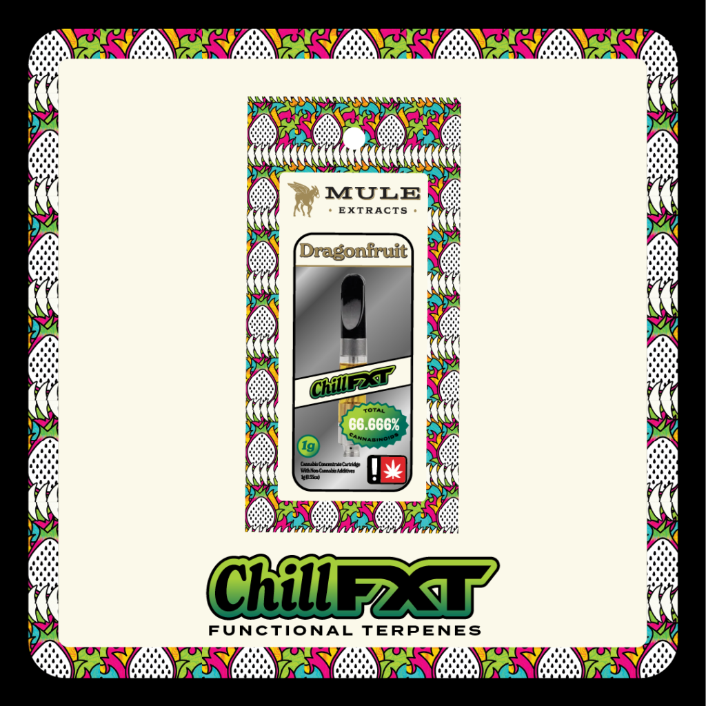 MULE 1G FXT DRAGONFRUIT DISTILLATE CART - CHILL
