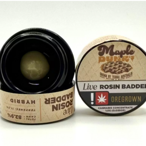 OREGROWN | 1G | ORG MAPLE DUNKS LIVE ROSIN BADDER - HYBRID