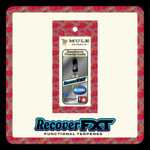 MULE 1G FXT RASPBERRY POMEGRANATE DISTILLATE CART - RECOVER