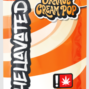 HELLAVATED 1G ORANGE CREAM POP AIO CLOUD BAR - SATIVA