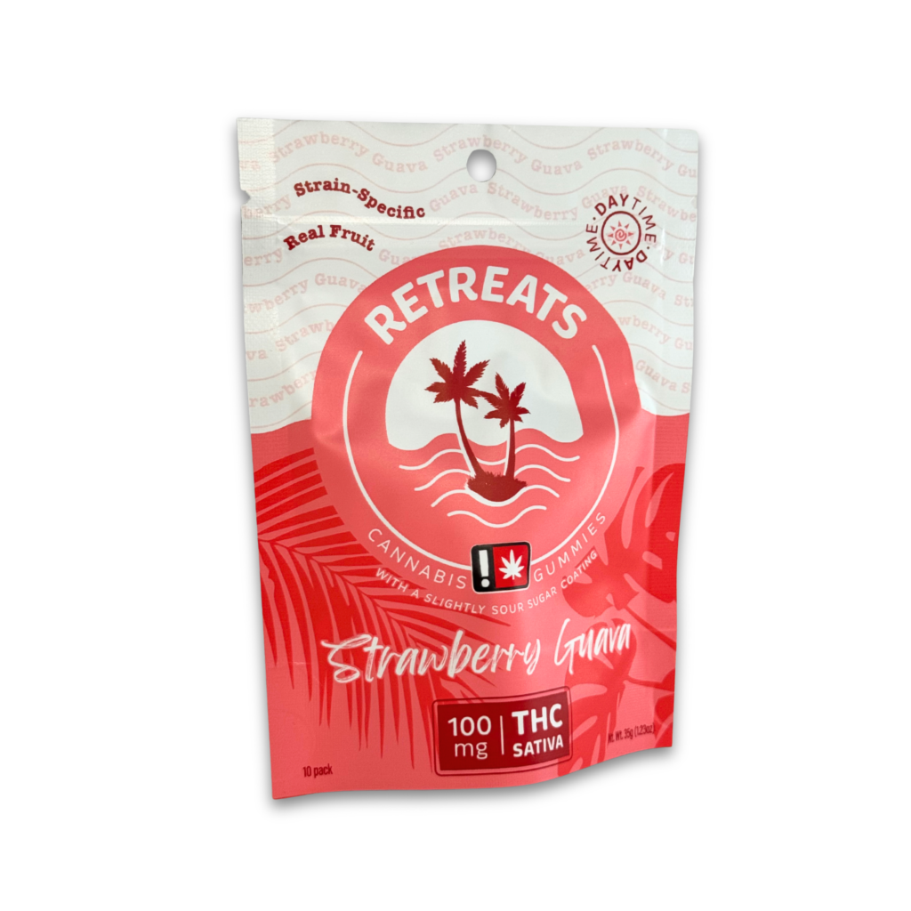 WILLAMETTE VALLEY ALCHEMY 100MG STRAWBERRY GUAVA 10PK RETREATS - SATIVA