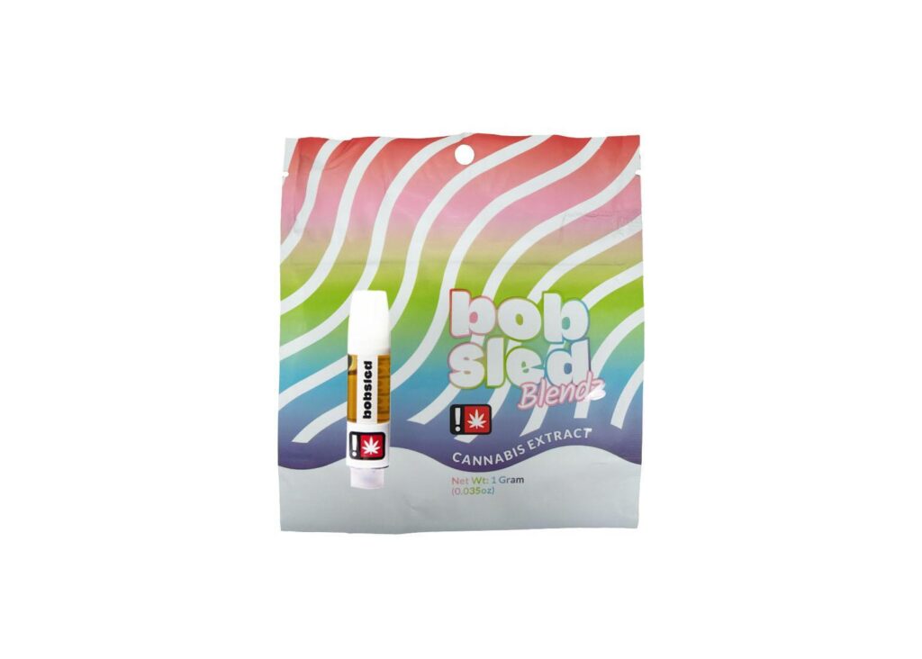 BOBSLED 1G APPLE KUSH BLENDZ CARTRIDGE - HYBRID