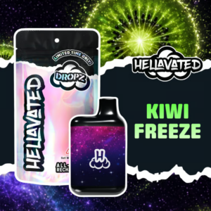 HELLAVATED KIWI FREEZE CLOUD BAR AIO