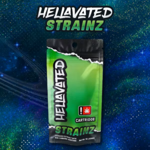 HELLAVATED 1G GELATO STRAINZ CARTRIDGE - HYBRID