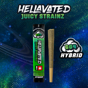 HELLAVATED .75G GG4 INFUSED PRE-ROLL – HYBRID