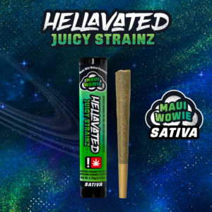 HELLAVATED .75G MAUI WOWIE INFUSED PRE-ROLL – SATIVA