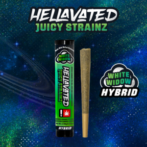 HELLAVATED .75G WHITE WIDOW INFUSED PRE-ROLL – HYBRID