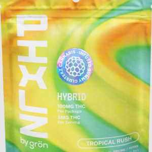 GRON 100MG THC TROPICAL RUSH PIXLZ 20PK - HYBRID