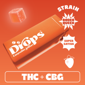 DROPS | 1:1 THC:CBG STRAWBERRY 20PK - SATIVA