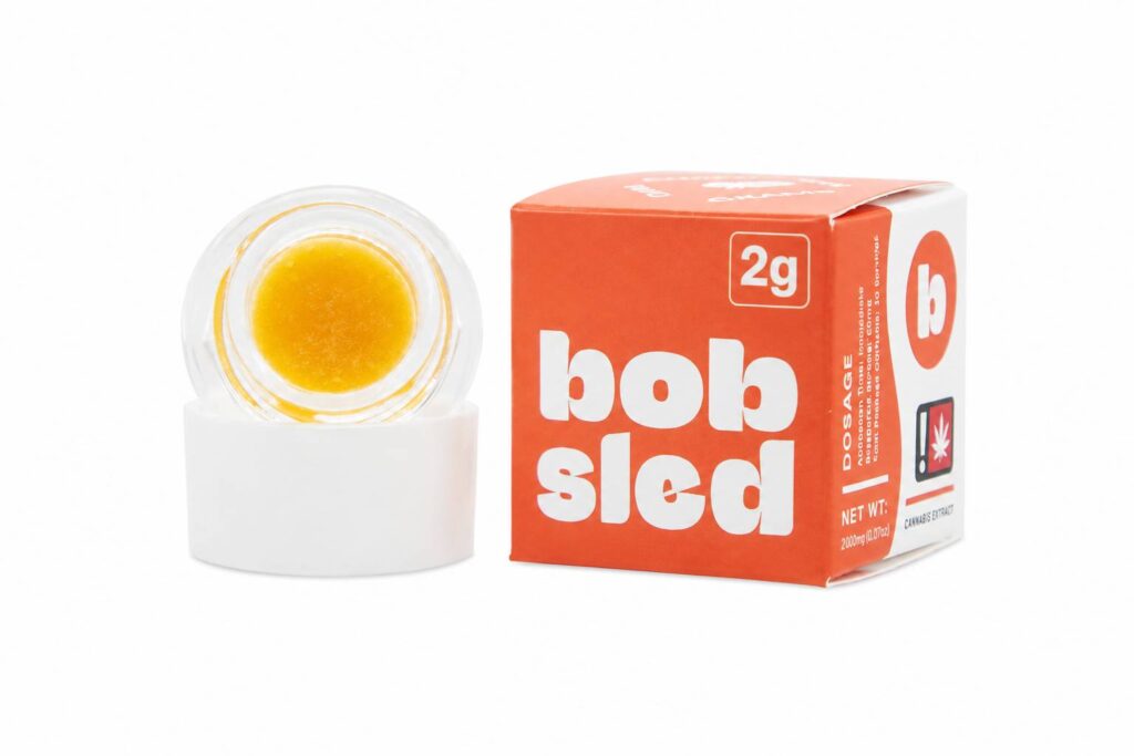 BOBSLED 1G GOLDEN STATE BANANA CURED RESIN - INDICA